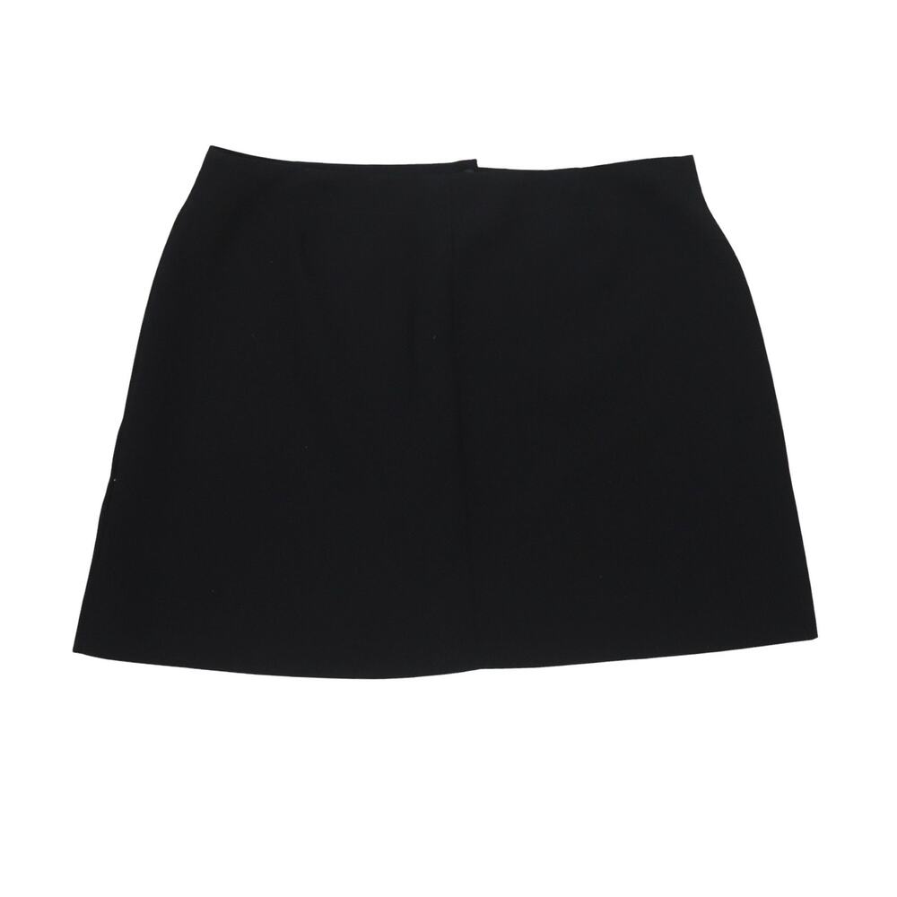 Vintage 90s Jay Jacobs Black Low Rise Mini Skirt L